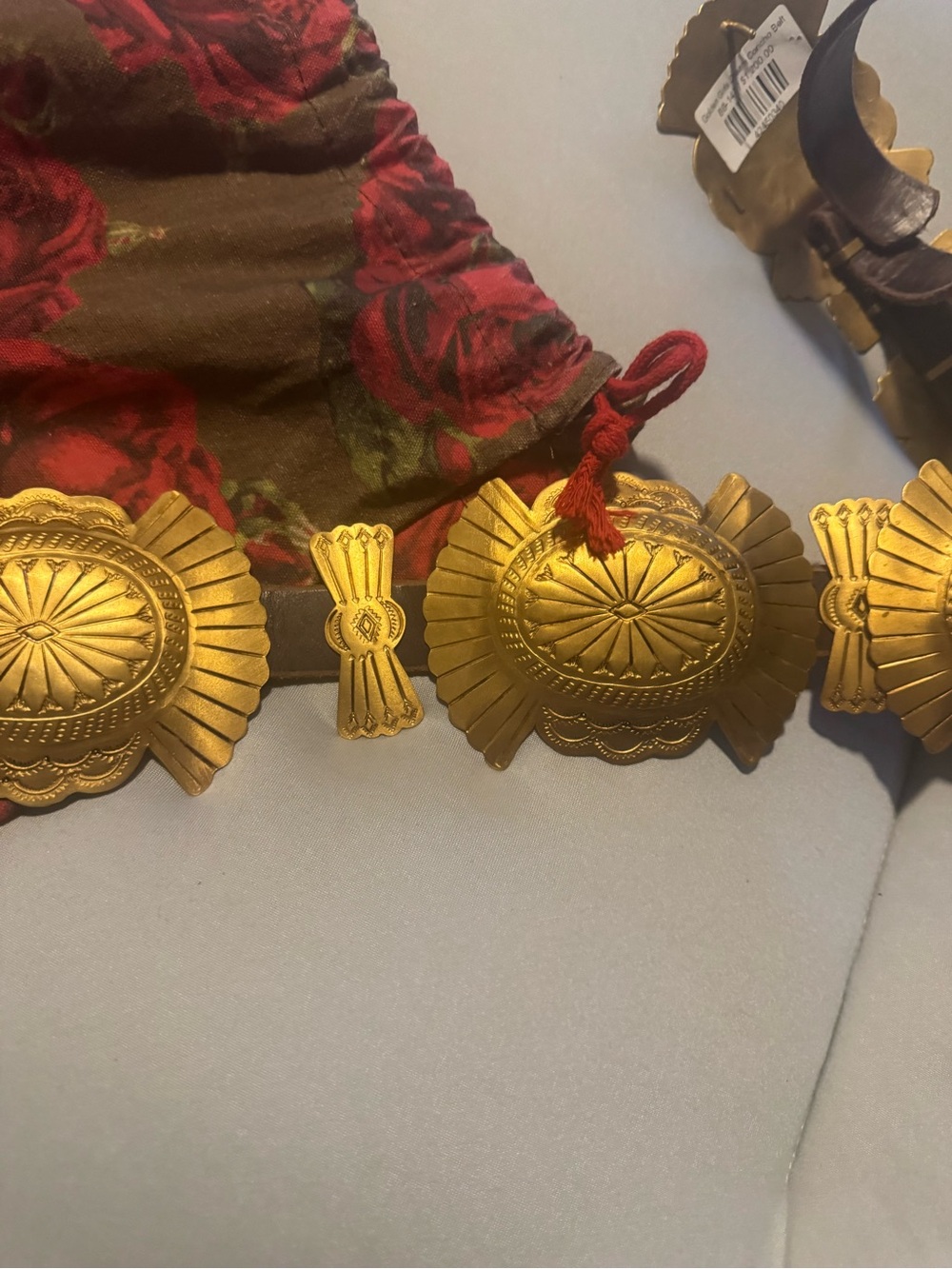 NWT- Concho Belt - Gold - Picture 7 of 12